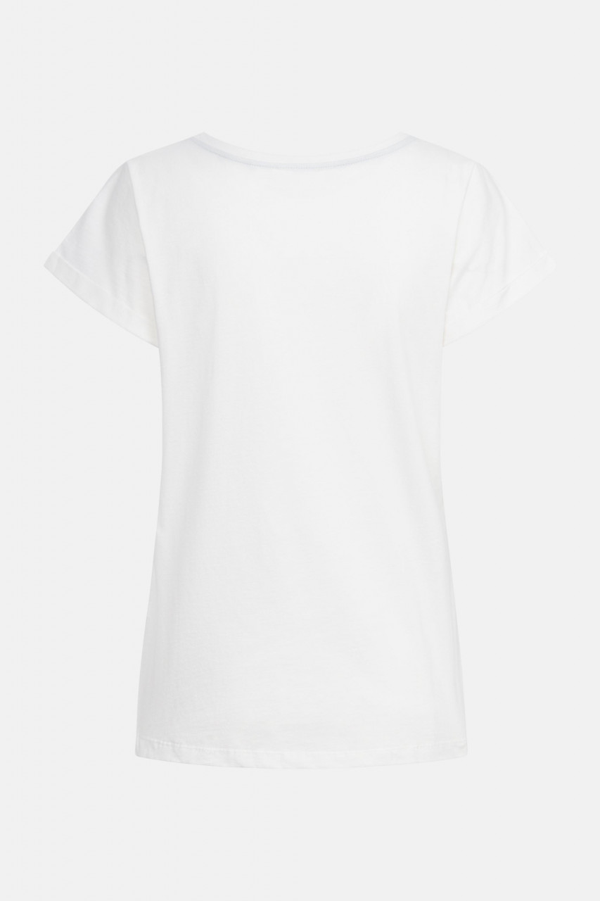 Derbe T-Shirt Matrosenrobbe Damen Weiß