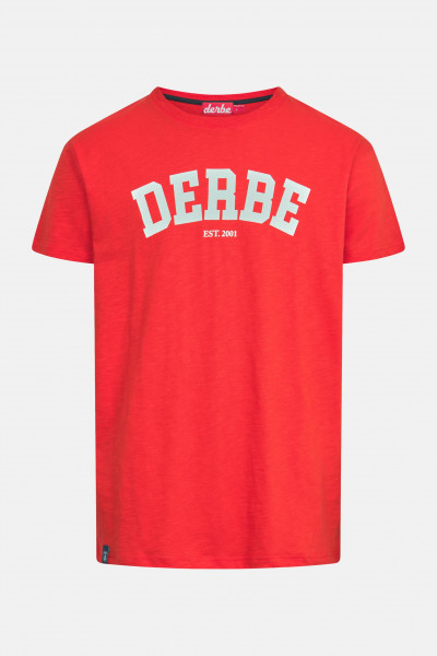 Derbe T-Shirt Herren Rot