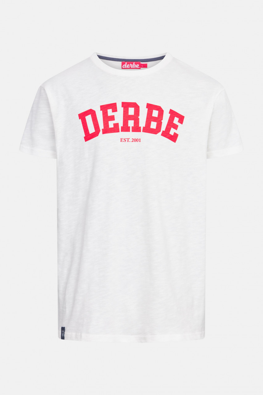 Derbe T-Shirt Herren Weiß