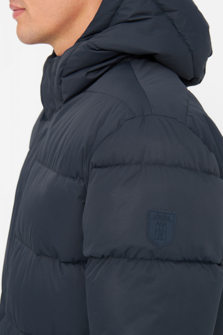 Derbe Wintermantel Bigholm Herren Dunkelblau