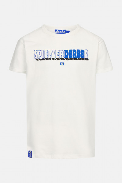Derbe x HSV Spielver_derbe_r Herren T-Shirt Off White Weiß HSV Fanartikel