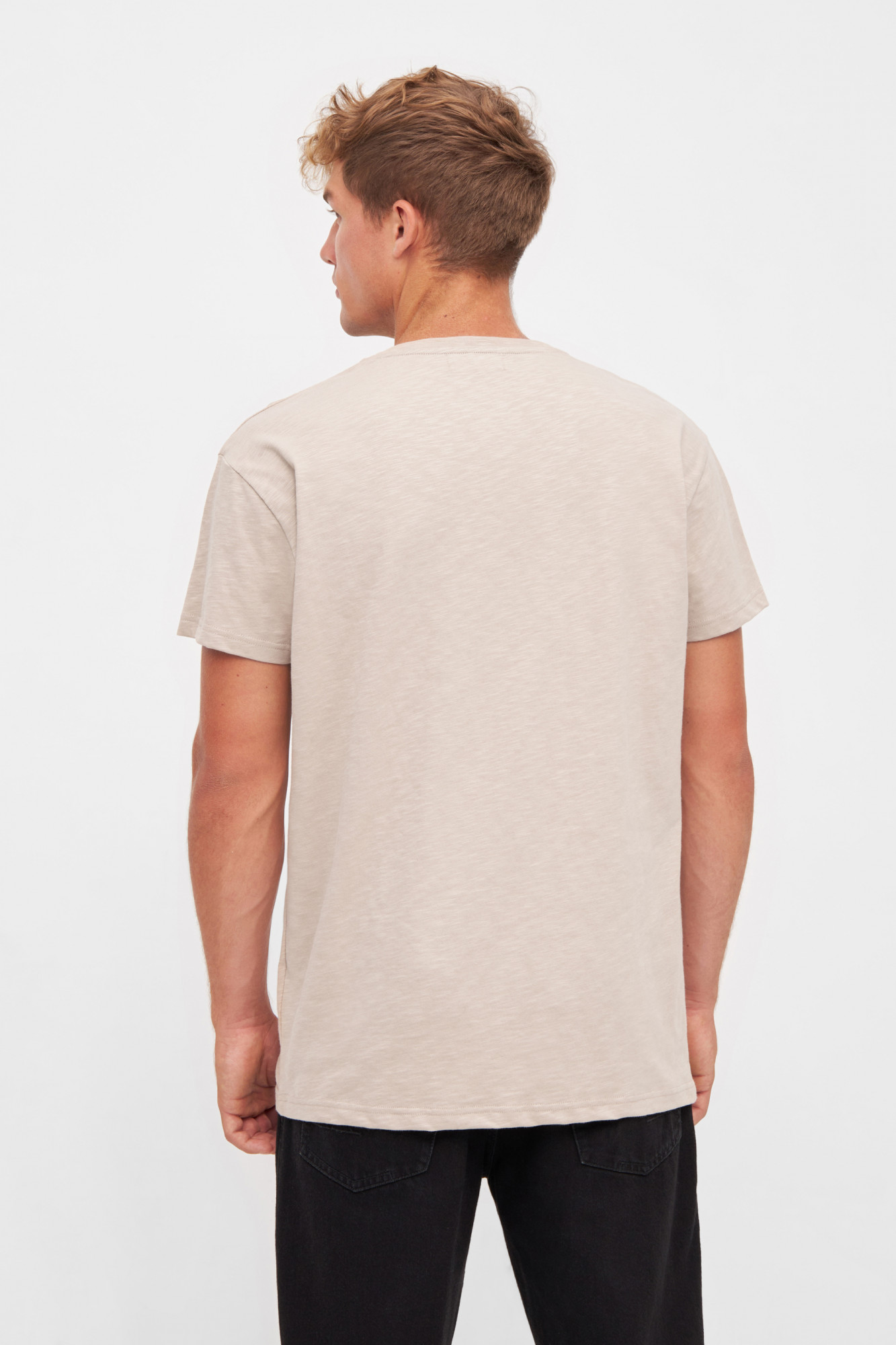 Derbe T-Shirt Tea Herren Cobblestone Beige