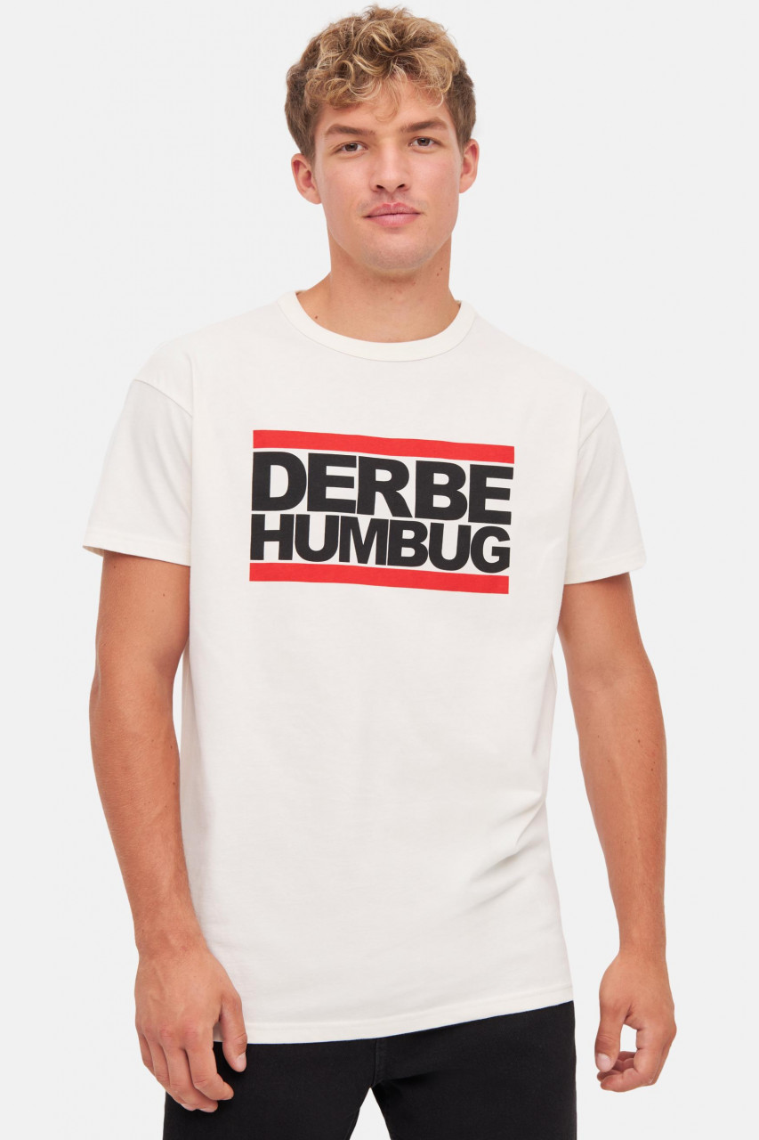 Derbe T-Shirt Humbug Herren Weiß