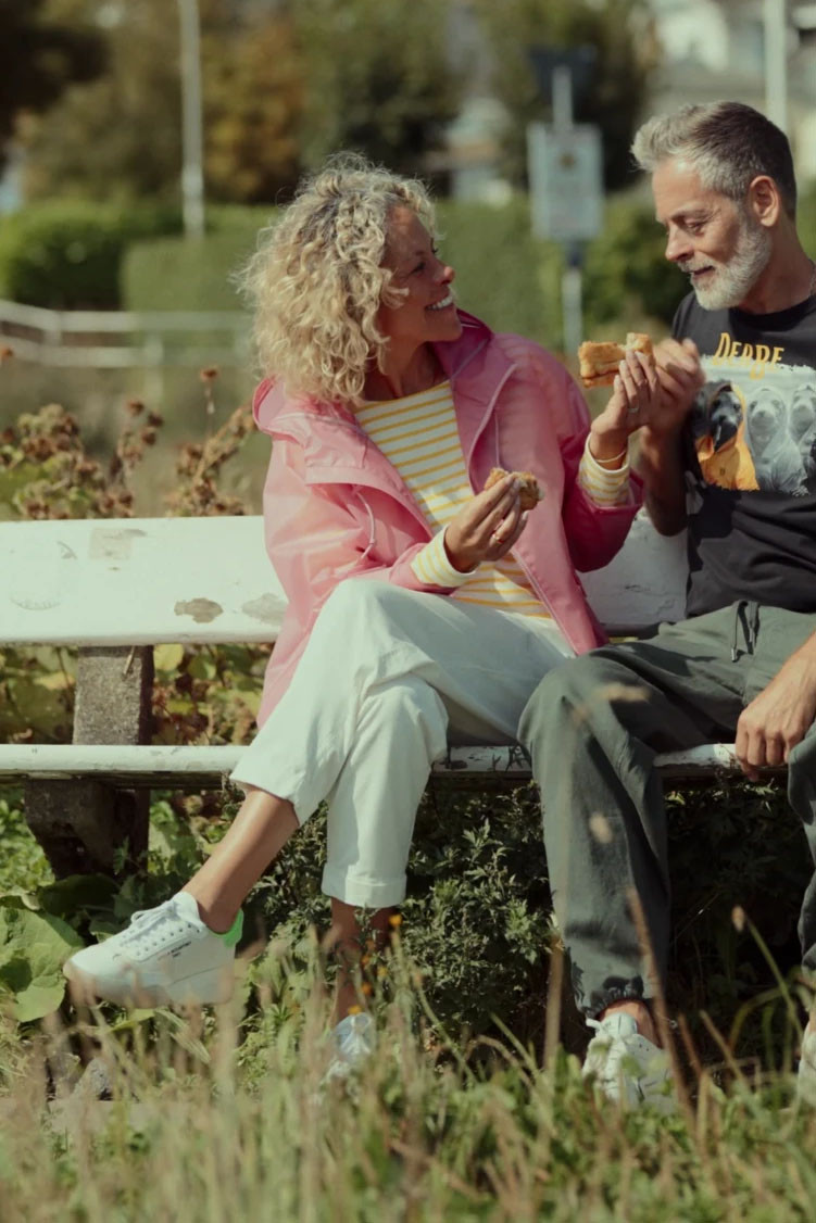 Derbe Regenjacke Peutby Ghost Damen Rosa Transparent