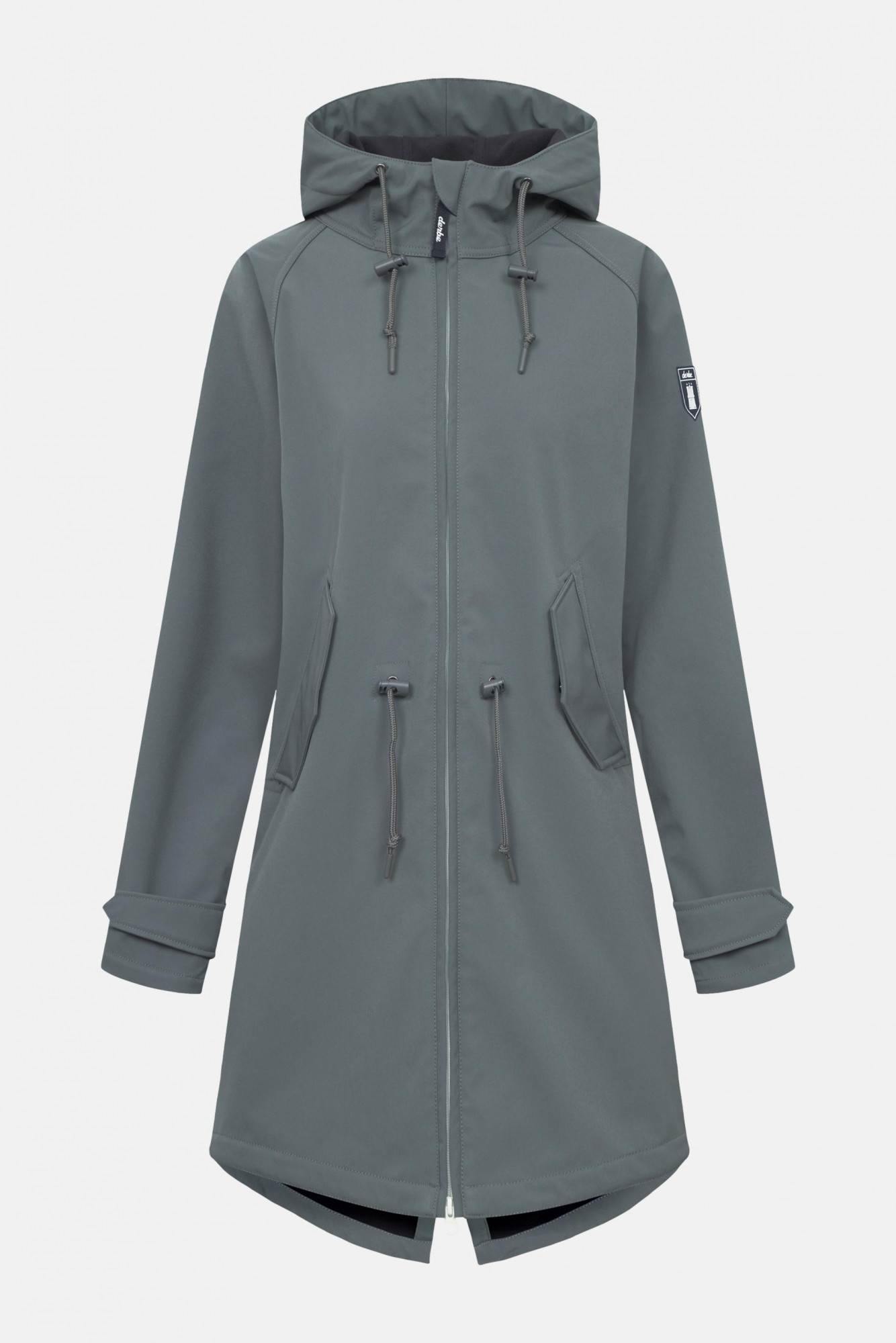 Derbe Softshelljacke Friese Island Damen Grau