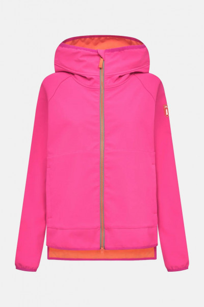 Derbe Softshelljacke Kurz Peutby Damen Pink Glo