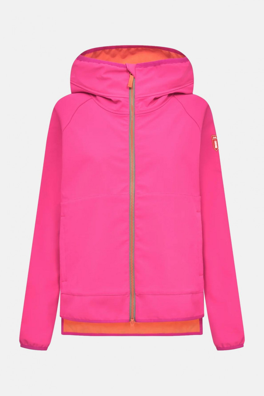 Derbe Softshelljacke Kurz Peutby Damen Pink Glo