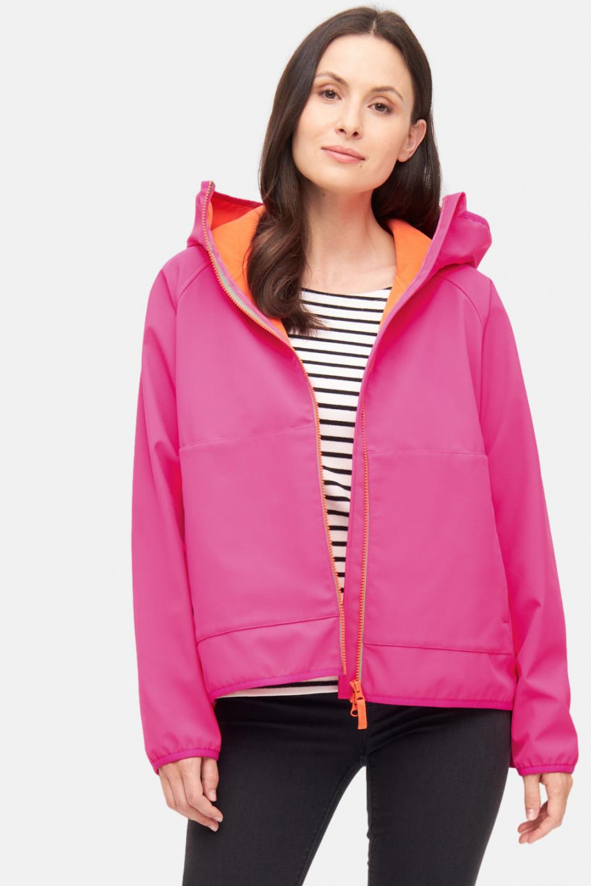 Derbe Softshelljacke Kurz Peutby Damen Pink Glo