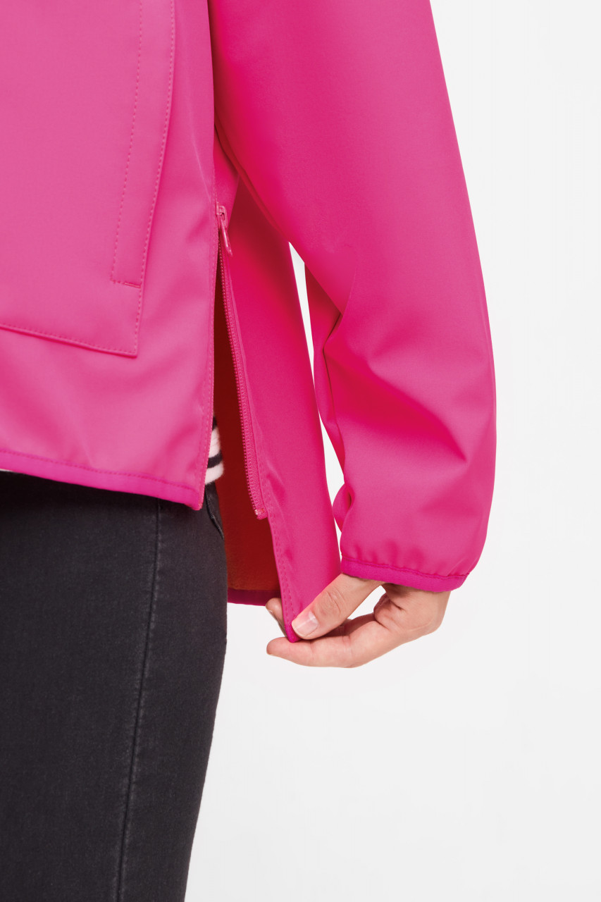 Derbe Softshelljacke Kurz Peutby Damen Pink Glo