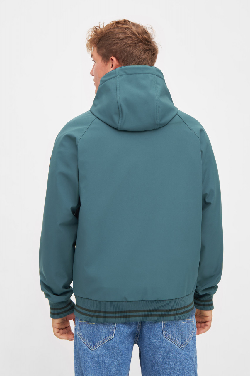 Derbe Softshelljacke Helgoby Herren Blau Nachhaltig