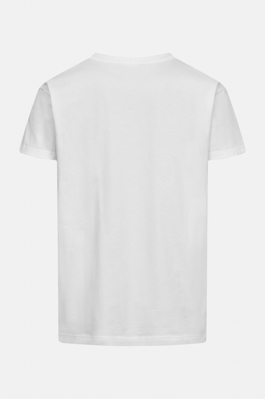 Derbe T-Shirt Zander Strike Herren Weiß GOTS Organic