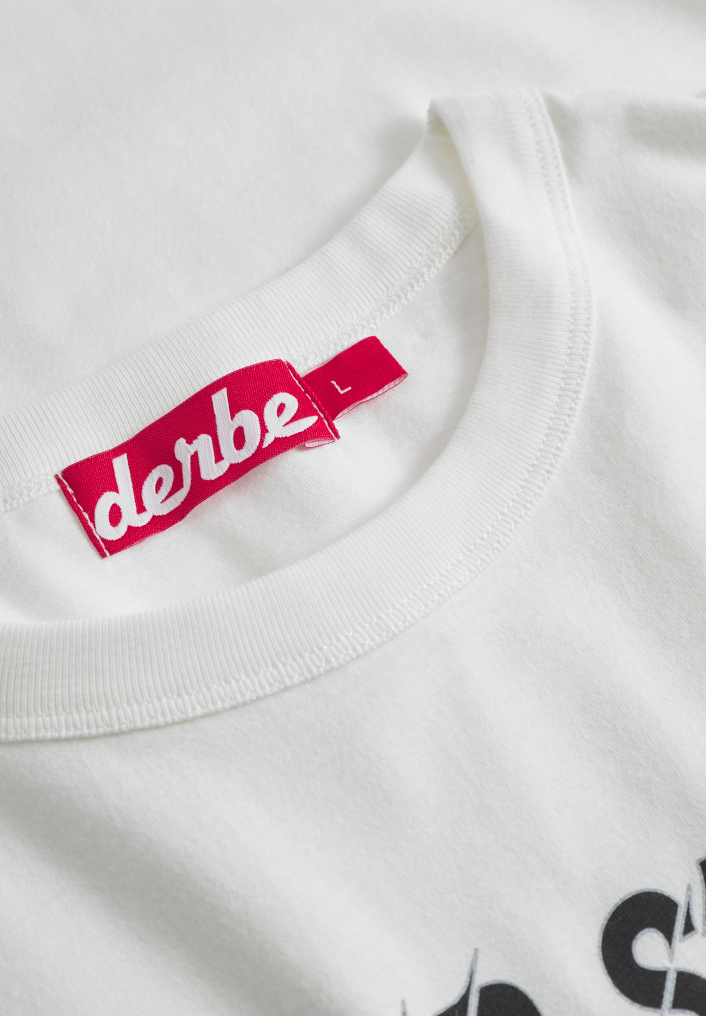 Derbe T-Shirt Zander Strike Herren Weiß GOTS Organic