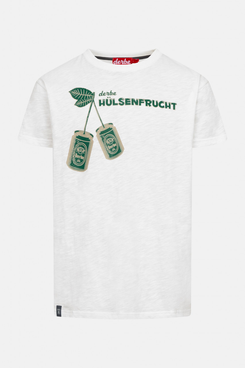Derbe T-Shirt Hülsenfrucht Herren Weiß GOTS Organic
