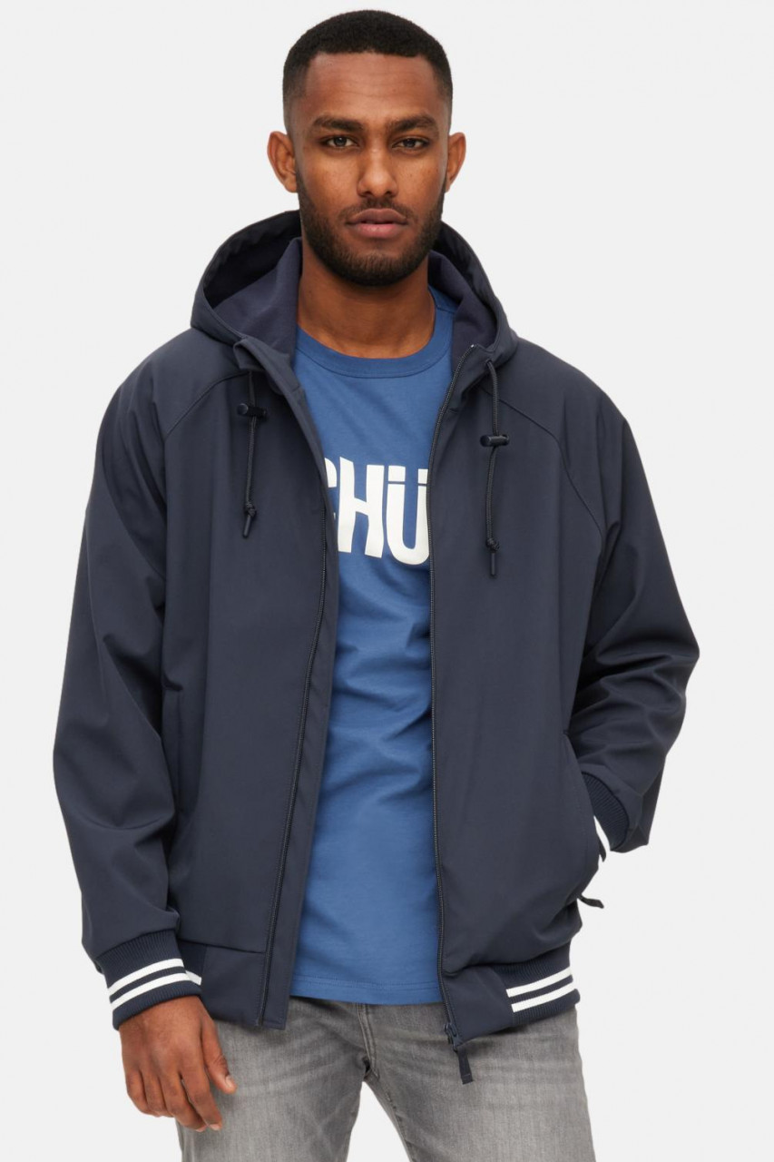 Derbe Übergangsjacke Helgoby Herren Dunkelblau Softshell