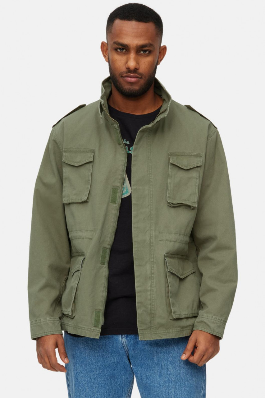 Derbe Übergangsjacke Milby Herren Oliv Grün Army