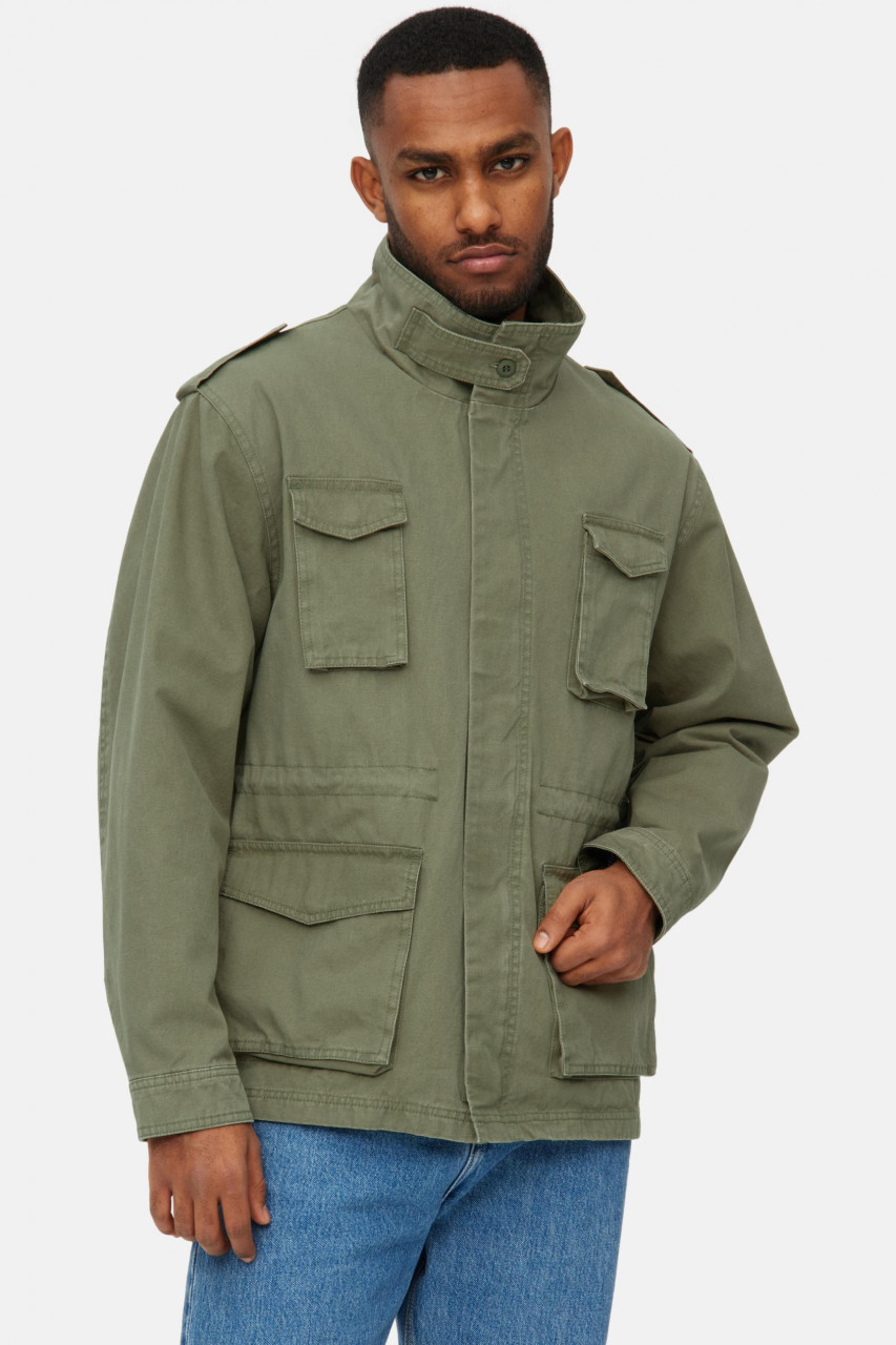 Derbe Übergangsjacke Milby Herren Oliv Grün Army
