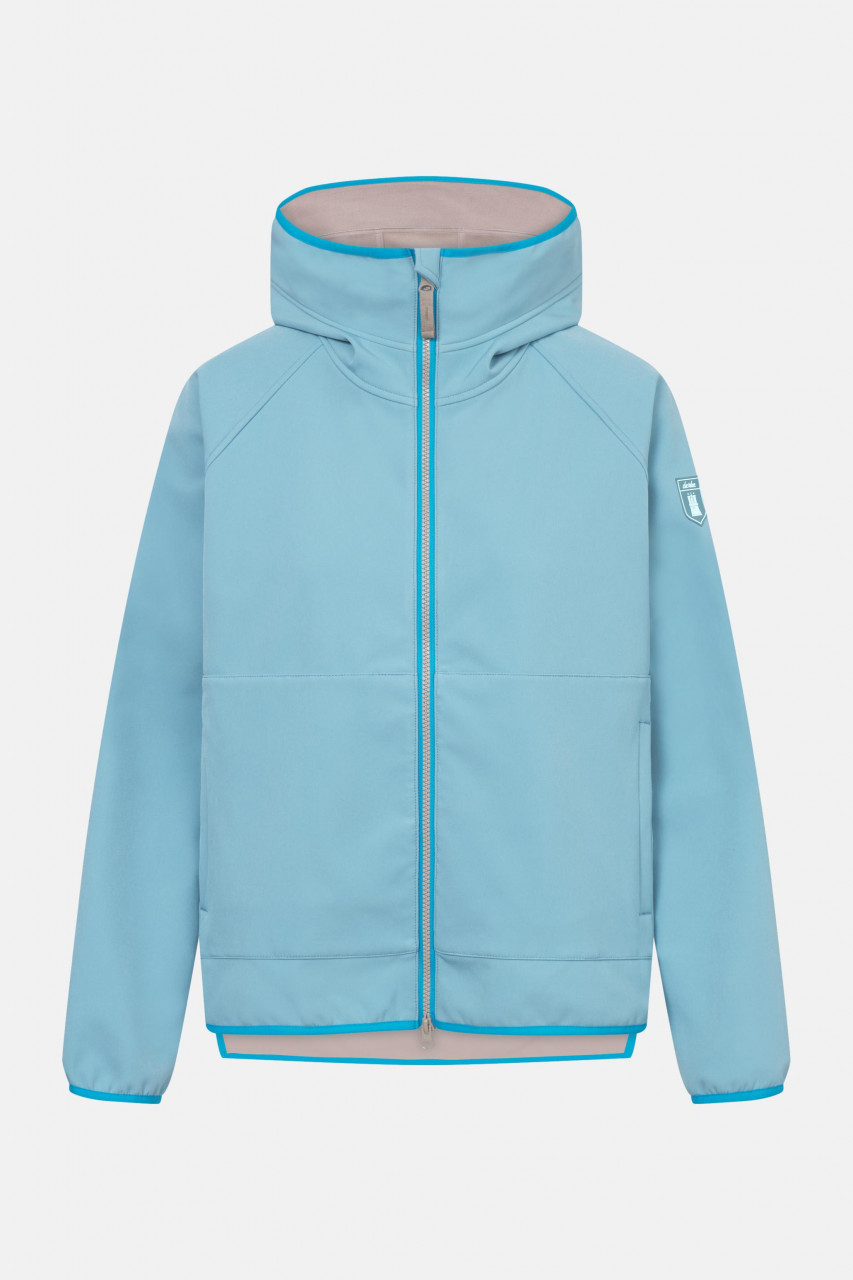 Derbe Übergangsjacke Peutby Damen Türkis Hellblau Softshell