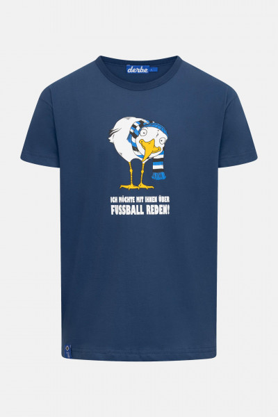 Derbe x HSV Fußballmöwe T-Shirt Herren Blau HSV Fanartikel