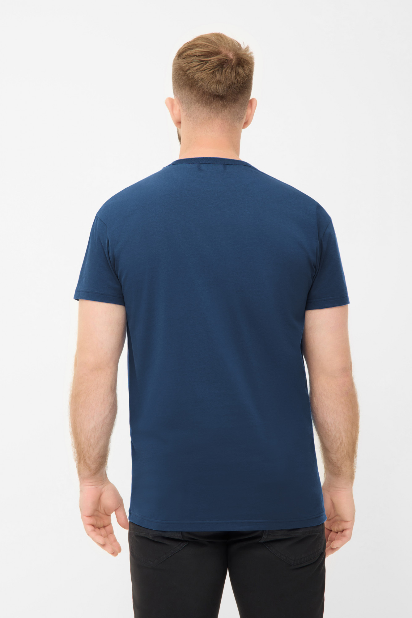 Derbe T-Shirt Abbeymöwen Herren Blau GOTS Organic