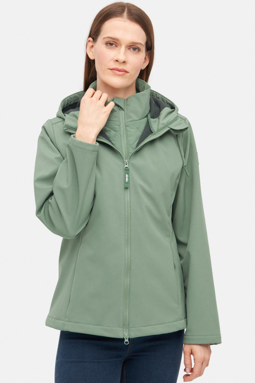Derbe Softshelljacke Adeby Damen Hellgrün