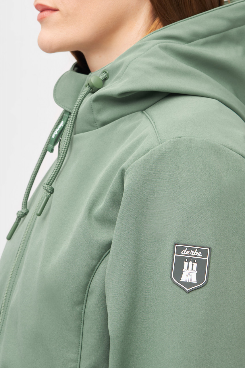 Derbe Softshelljacke Adeby Damen Hellgrün
