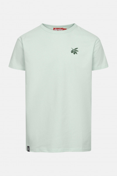 Derbe T-Shirt Aioli Herren Hellgrün Türkis GOTS Organic