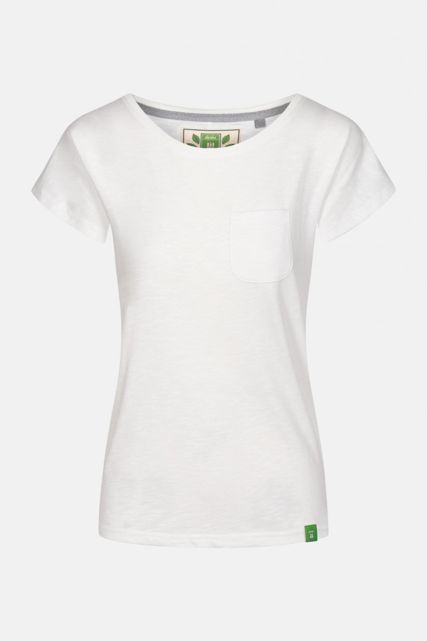 Derbe Alani GOTS Damen Shirt Offwhite Bio