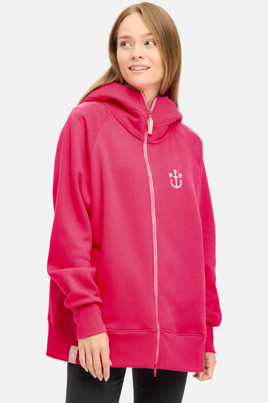 Derbe Sweatjacke Ankersmile Damen Zip Hoodie