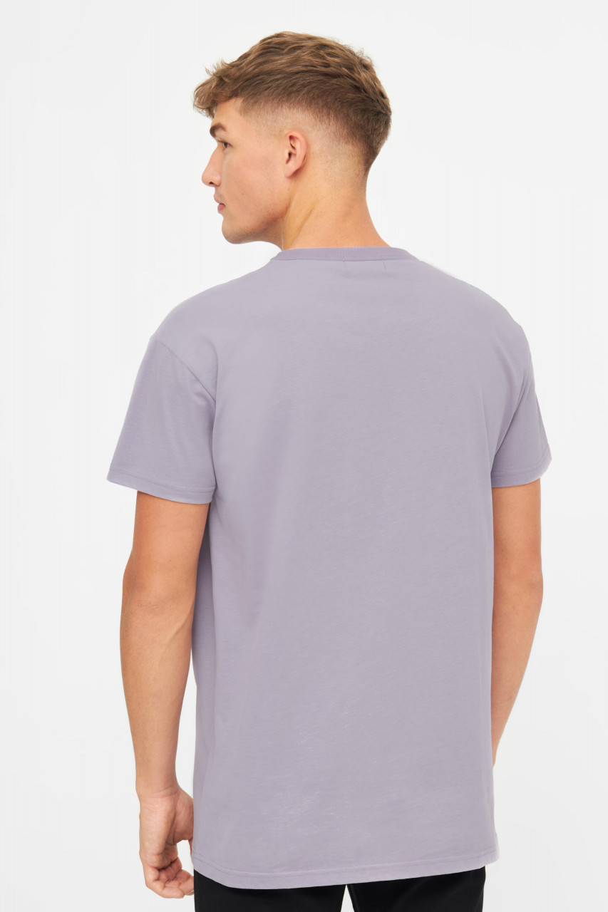 Derbe T-Shirt Anstreicher Herren Flieder Grau