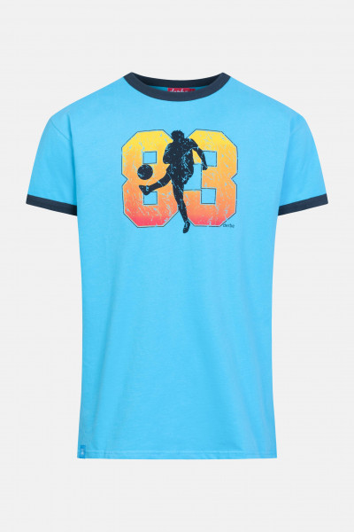 Derbe Athen 83 Herren Shirt River Blue Blau Fußball