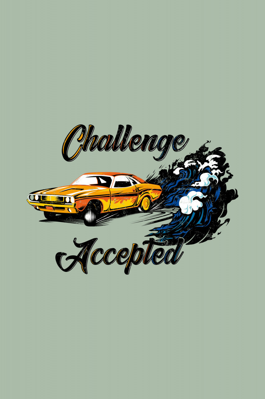 Derbe T-Shirt Auto Herren Hellgrün