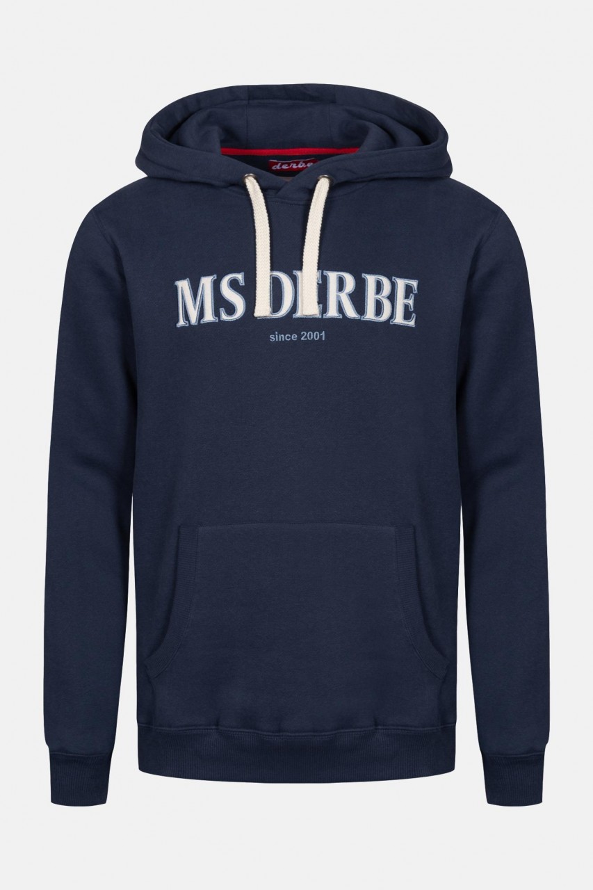 Derbe Backbord Herren Kapuzen Pullover Dunkelblau