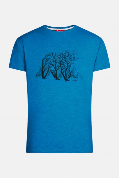 Derbe Bär Herren T-Shirt Swedish Blue Blau