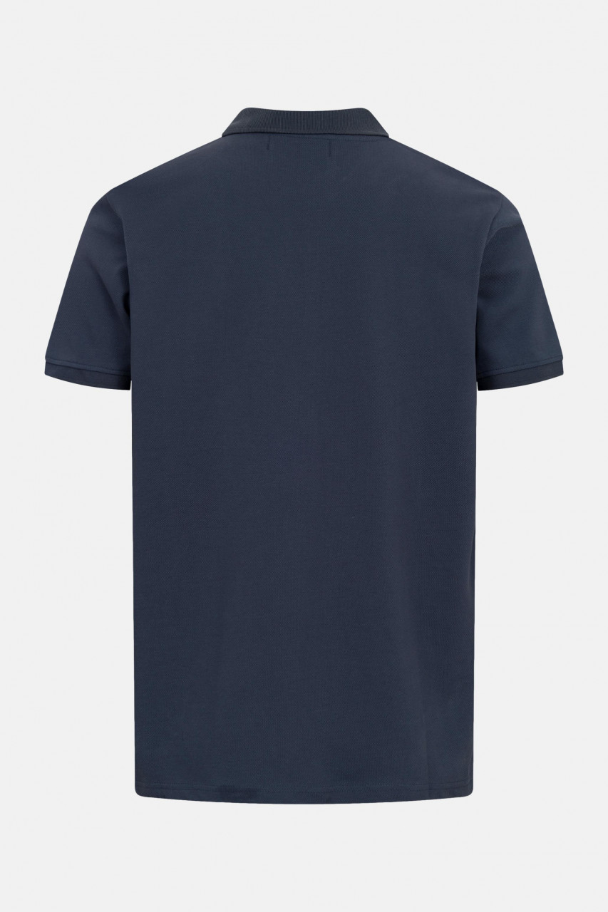 Derbe Polo Shirt Basic Polo Herren Dunkelblau GOTS Organic
