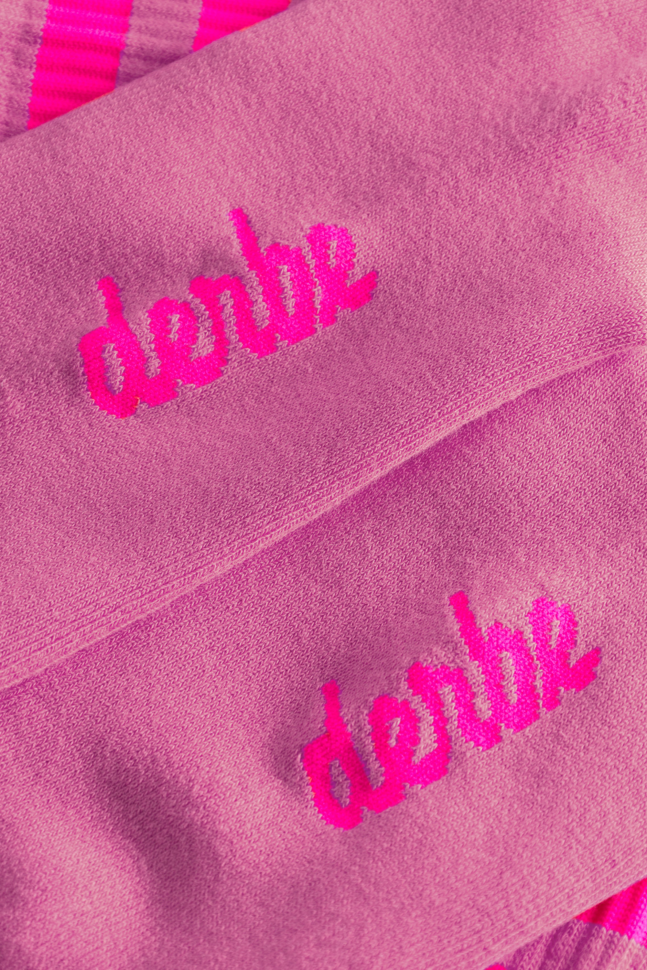 Derbe Socken Basic Short Striped Rosa Pink Gestreift GOTS