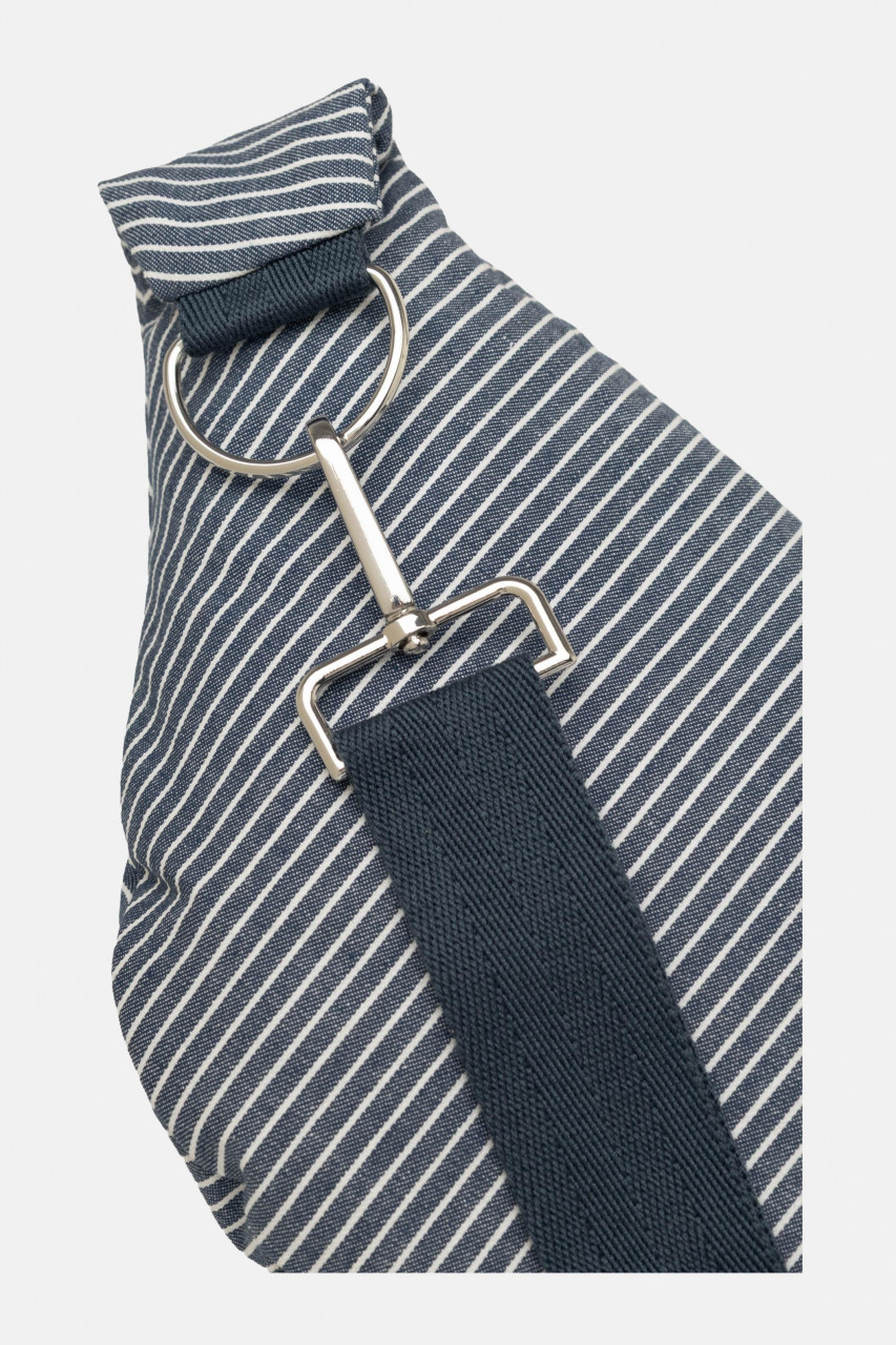 Derbe Bauchtasche Bauchbüddel Fisher Navy Blau Weiß Gestreift