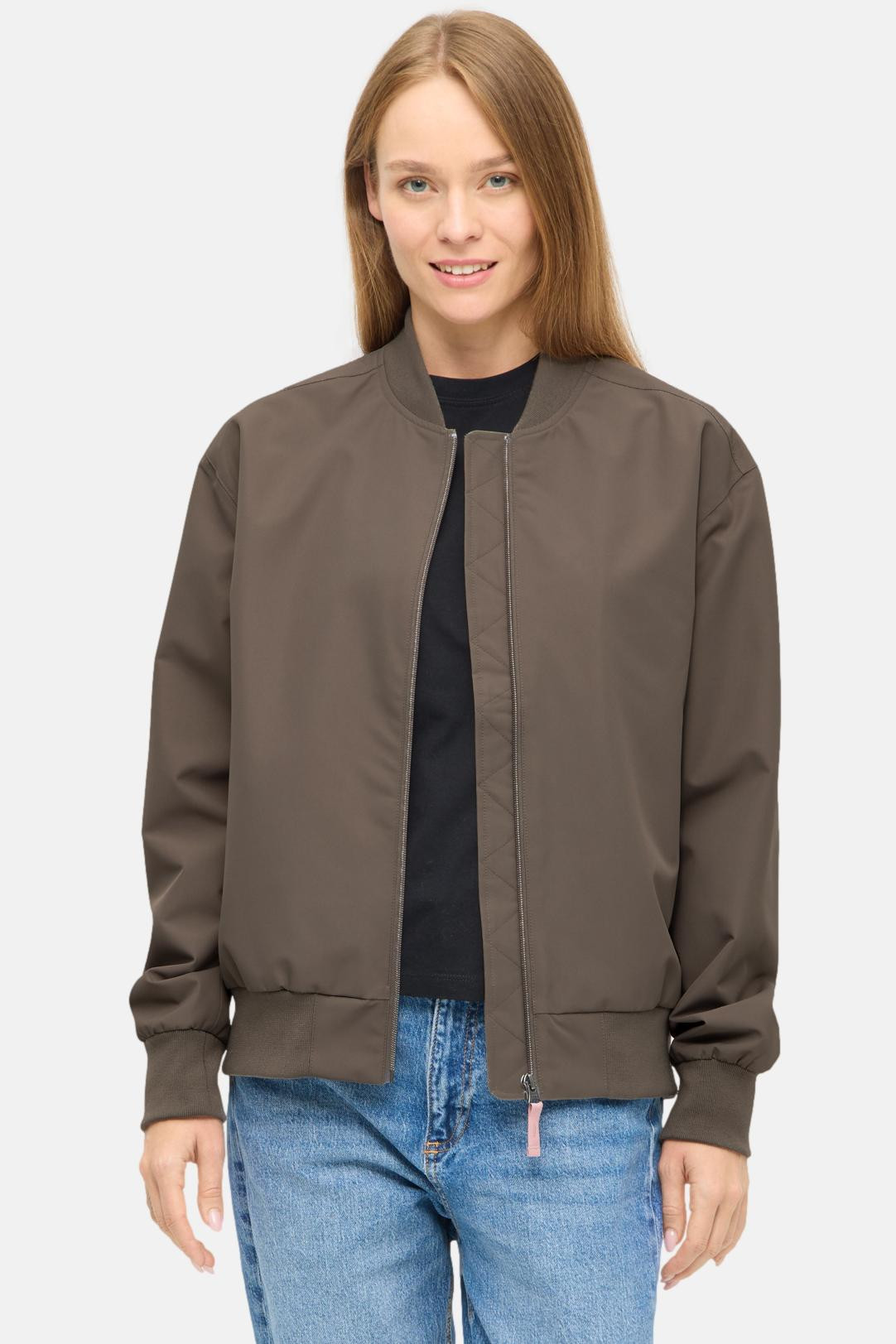 Derbe Übergangsjacke Blousby Damen Braun Rosa