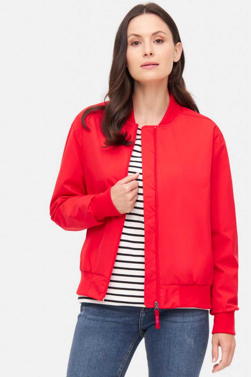 Derbe Bomberjacke Blousby Paisley Damen Rot Blouson