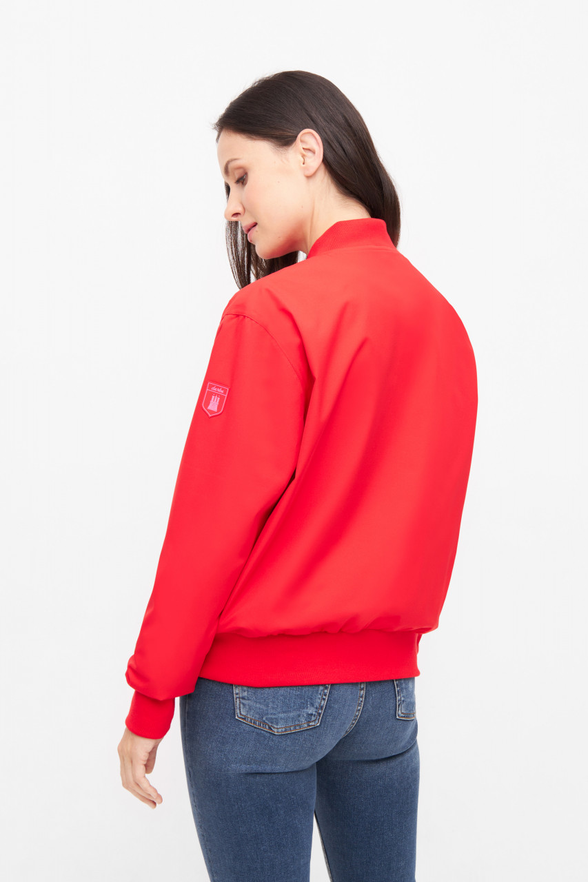 Derbe Bomberjacke Blousby Paisley Damen Rot Blouson