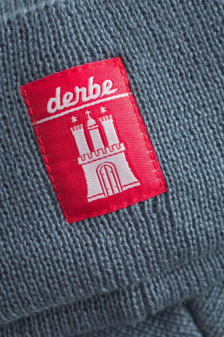 Derbe Mütze Bonnet Blau