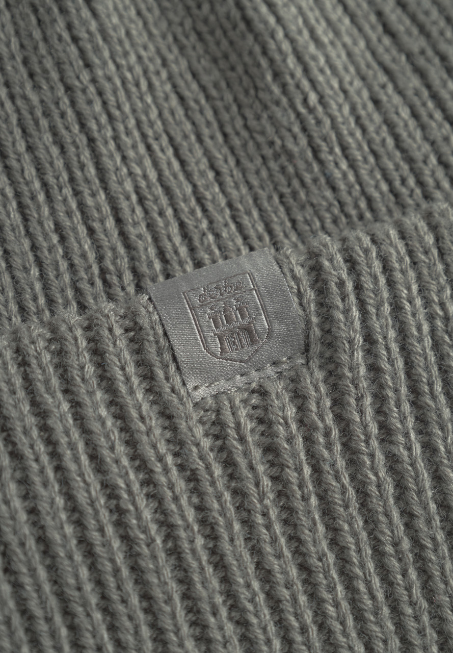 Derbe Mütze Bonniette Oliv Grün Braun