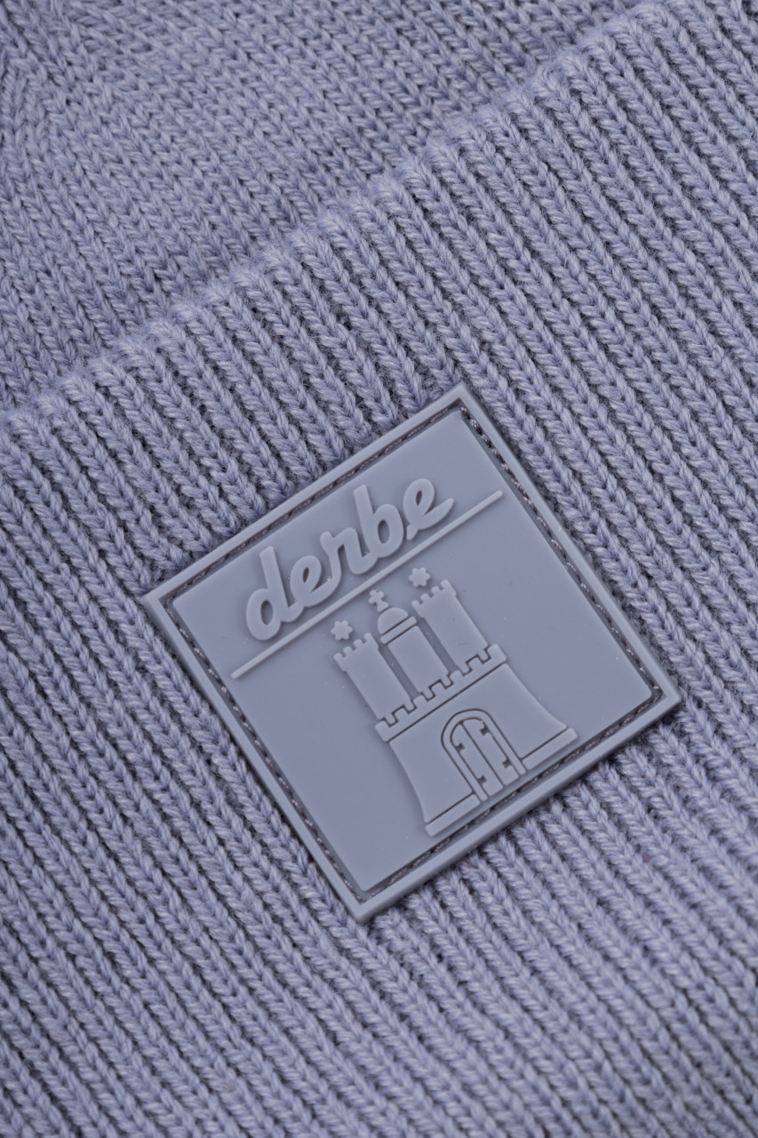 Derbe Mütze Bonny Flieder Grau