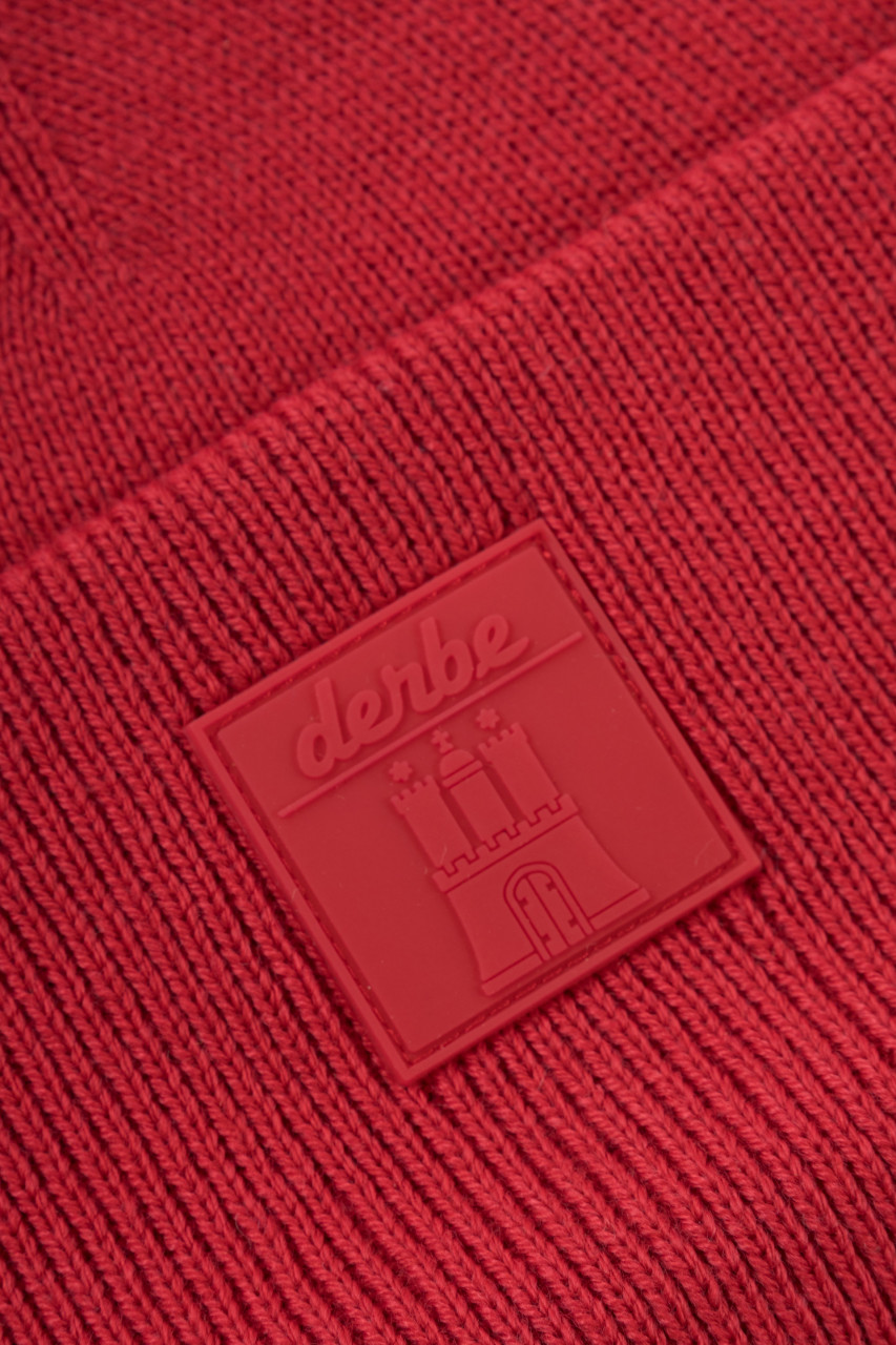 Derbe Mütze Bonny Rot