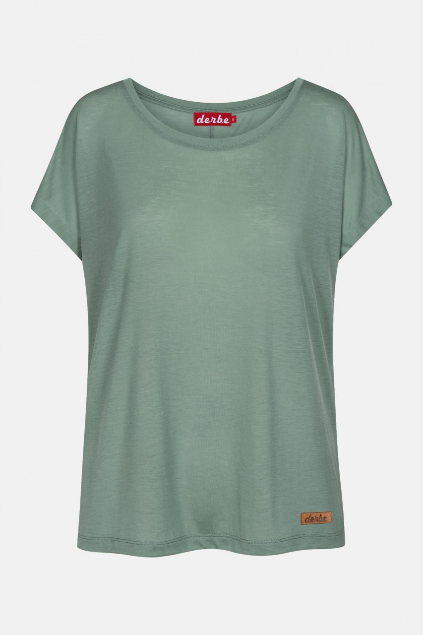 Derbe Botanic Grün Damen T-Shirt