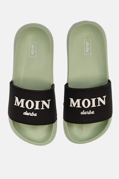 Derbe Buddellette Moin Schlappen Latschen Kombu Green Marine Grün Blau Derbe Buddellette Moin Schlappen Latschen Kombu Green Marine Grün Blau