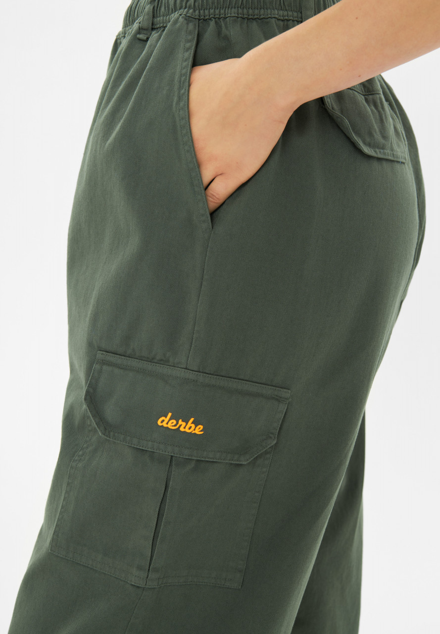 Derbe Hose Cargy Oliv Grün