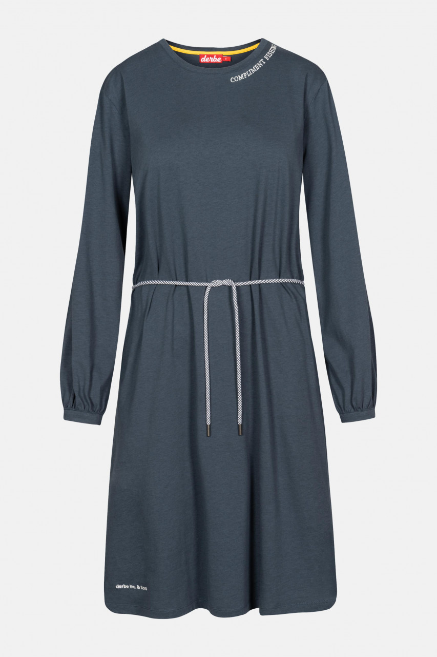 Derbe Compliment Fishing Damen Kleid Dunkelblau