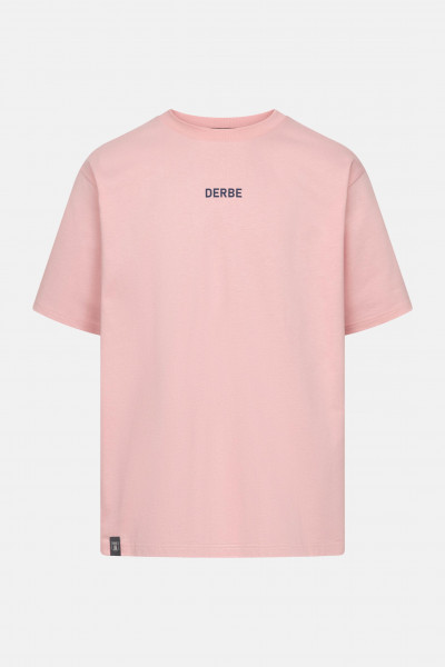 Derbe T-Shirt D+ Herren Rosa GOTS Organic