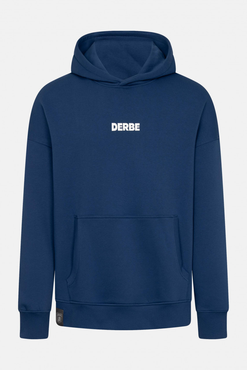 Derbe Hoodie D+ Dunkelblau Kapuzenpullover