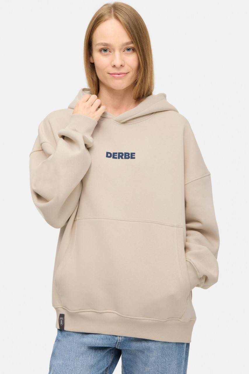 Derbe Hoodie D+ Beige Kapuzenpullover